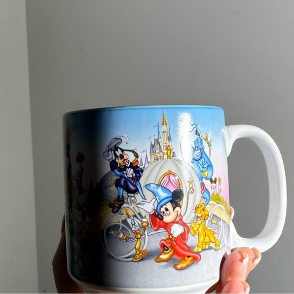 Vintage Walt Disney World 25th Anniversary Coffee Mug Remember The Magic 1996. - Picture 2 of 7